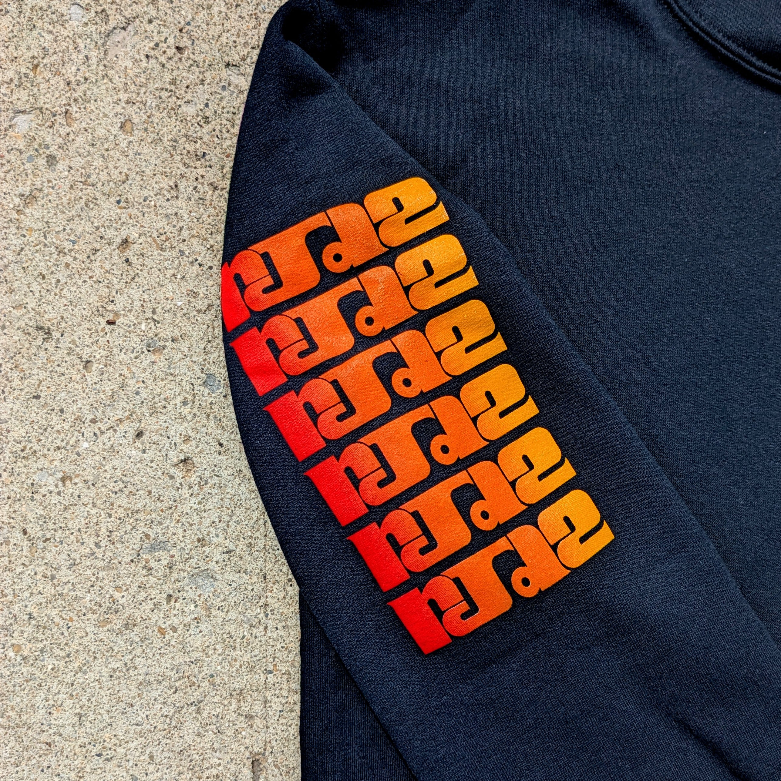 RJD2 Color Block Hoodie Black