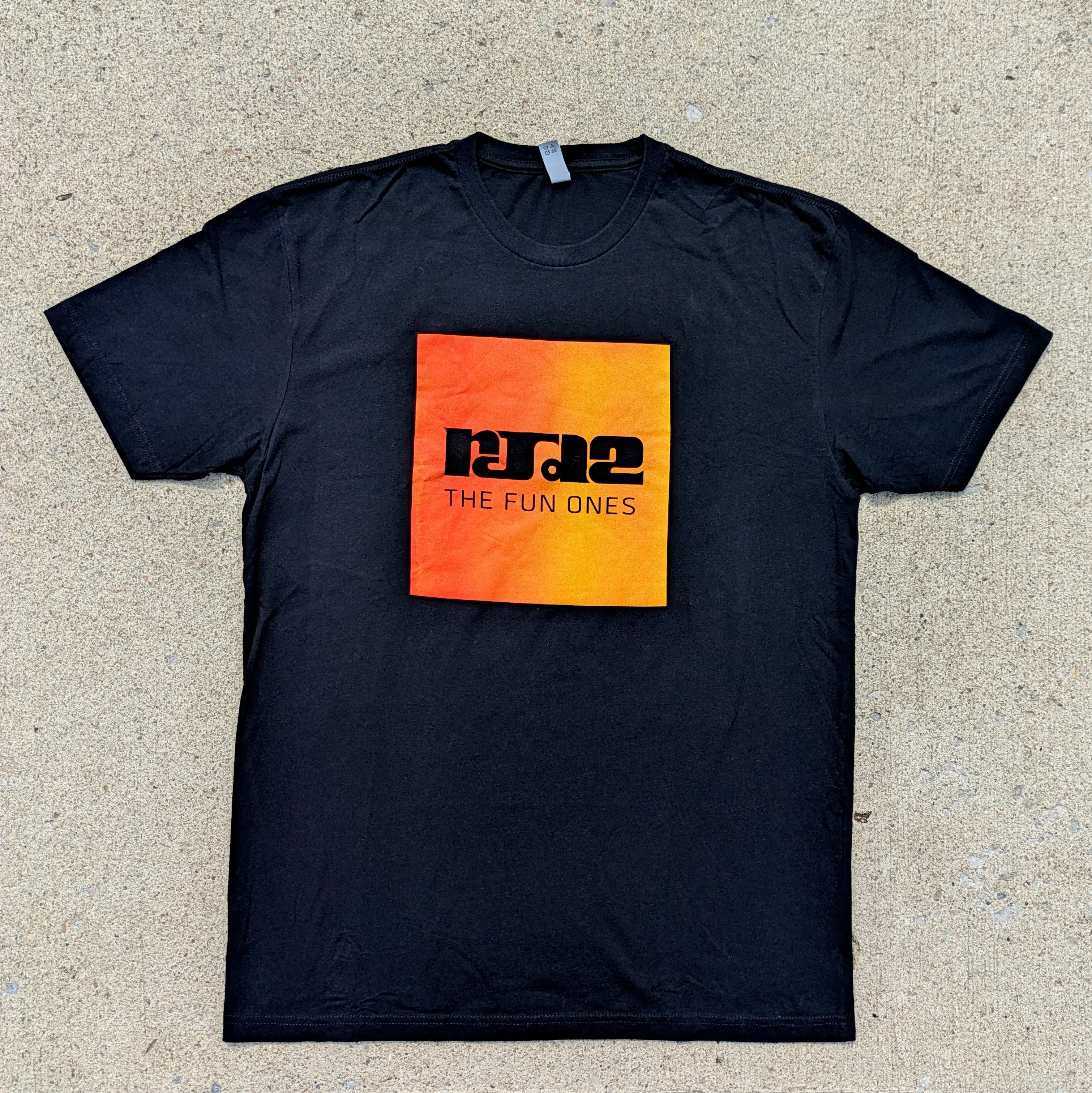 The Fun Ones Block  Black T Shirt