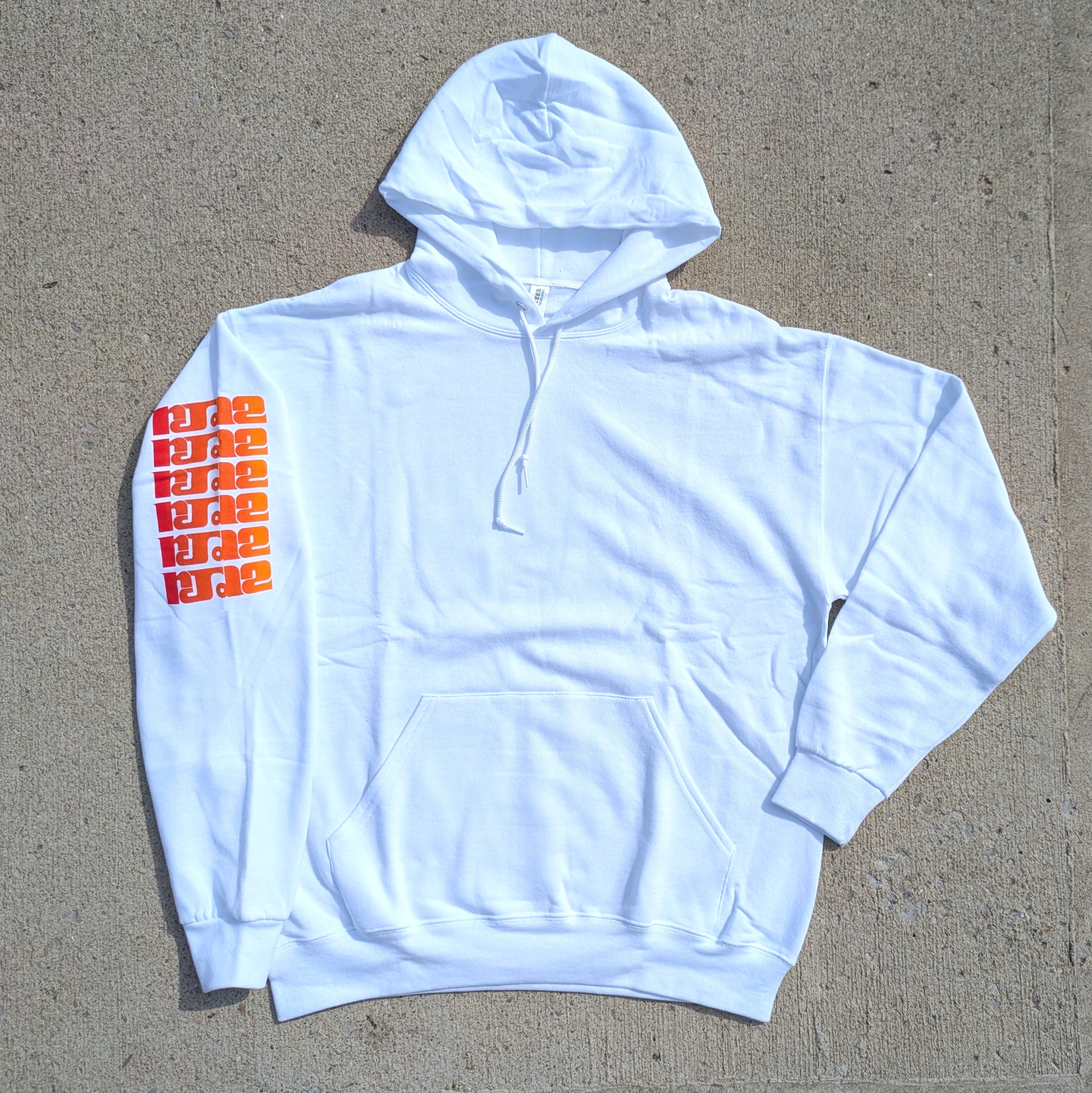 RJD2 Color Block Hoodie White
