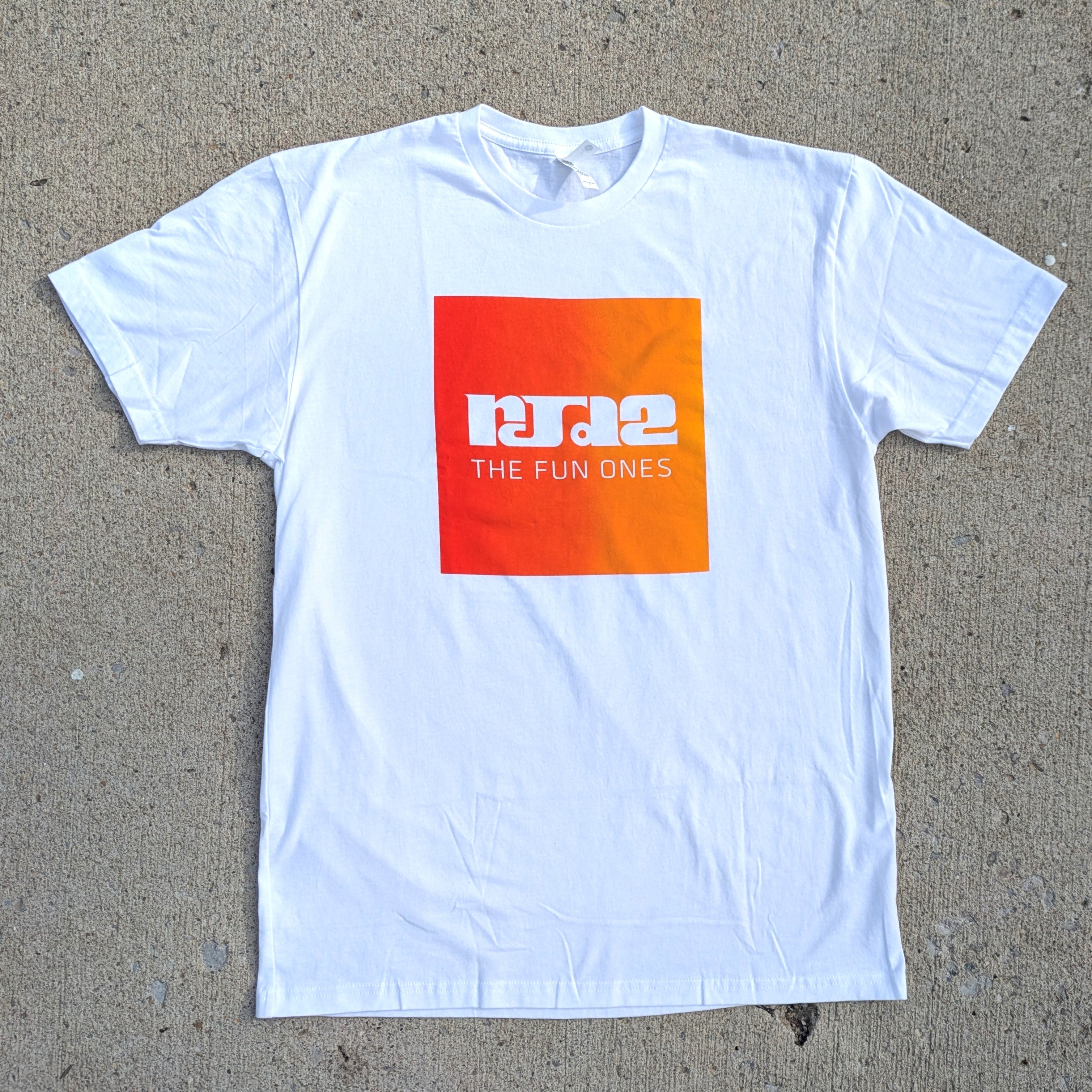 The Fun Ones Block White T Shirt